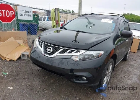 2014 Nissan Murano Le from USA, damaged, VIN JN8AZ1MU6EW401882